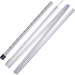 Tige de tente télescopique Tarp Pole Vario montage Voile d'ombrage Alu 218cm