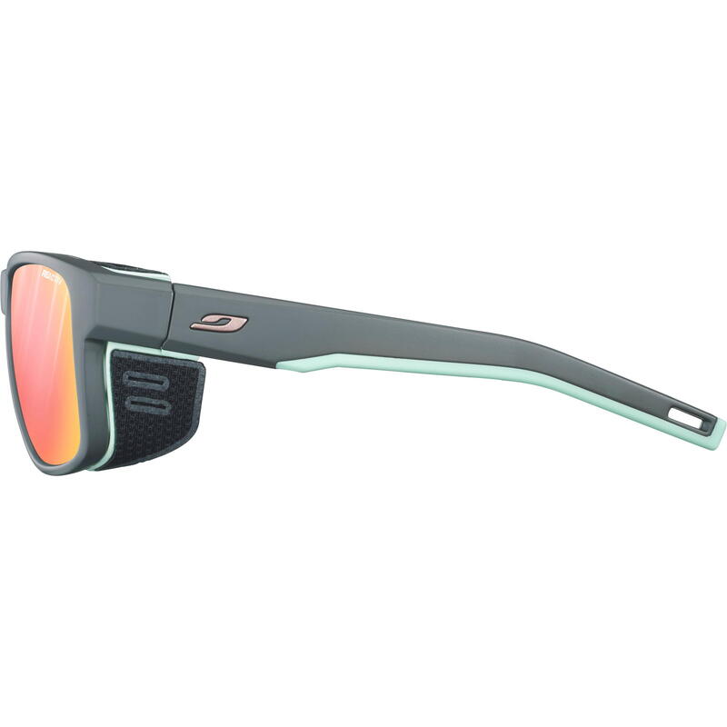 Sonnenbrille Shield M Reactiv Glare Control 1-3 dunkelgrau-pastellgrün