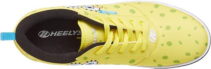 Pro 20 Prints Spongebob Yellow/Black/White/Multi Heely Shoe 3/6