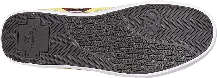Pro 20 Prints Spongebob Yellow/Black/White/Multi Heely Shoe 4/6