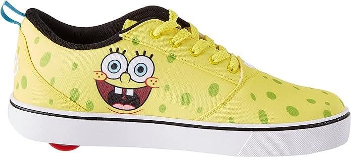 Pro 20 Prints Spongebob Yellow/Black/White/Multi Heely Shoe 2/6