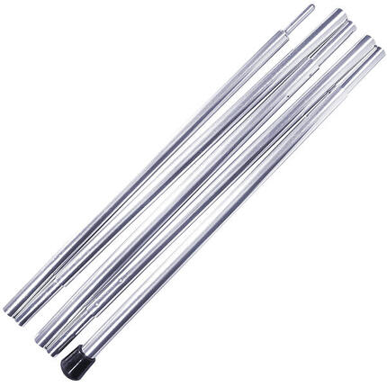 Tige de tente Tarp Pole montage la voile d'ombrage en aluminium 155 cm