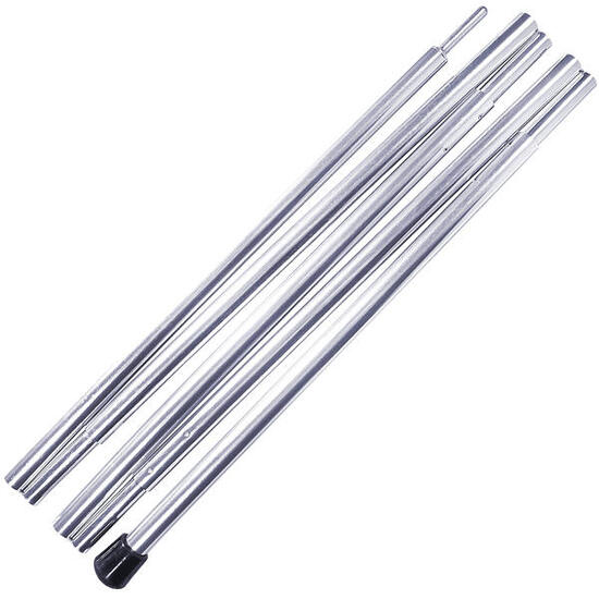 Tige de tente Tarp Pole montage la voile d'ombrage en aluminium 155 cm
