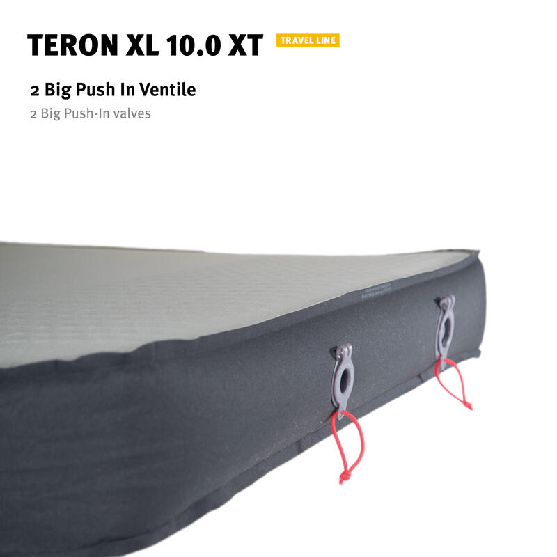 Isomatte Teron XL 10.0 XT Luftbett Kasten Matratze Selbstaufblasend