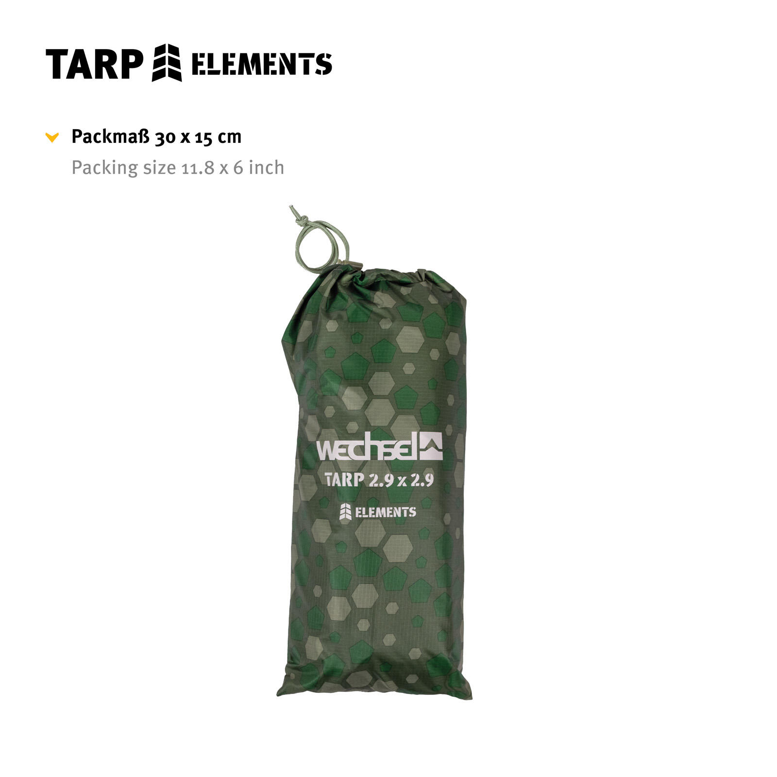 Tarp Elements Camping Sonnensegel Vor Zelt Dach Plane Regenschutz Leicht 3/7