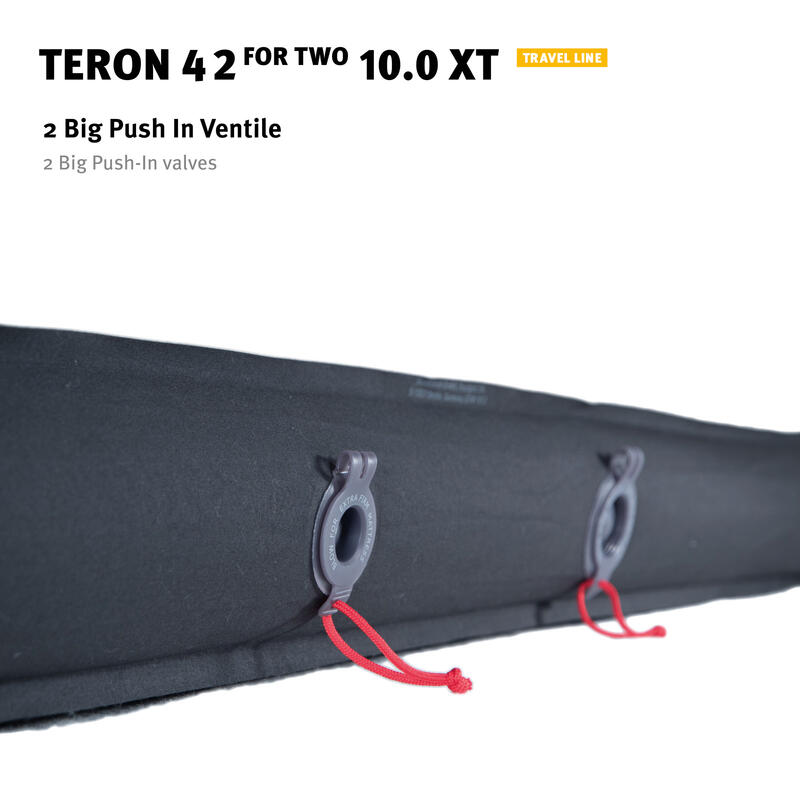 Double matelas Teron 42 10.0 XT 2 personnes Lit à air XL autogonflant