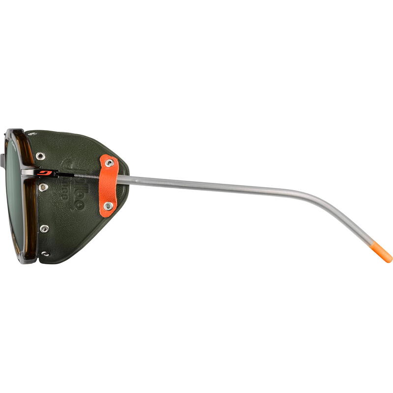 Gletscherbrille Legacy Spectron 3 Polarized durchscheinend braun-khaki-orange