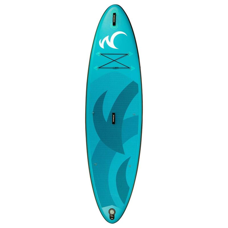 Stand Up Paddle Board gonfiabile Plané 325 cm, Mare blu, SET+BORSA ASCIUTTA