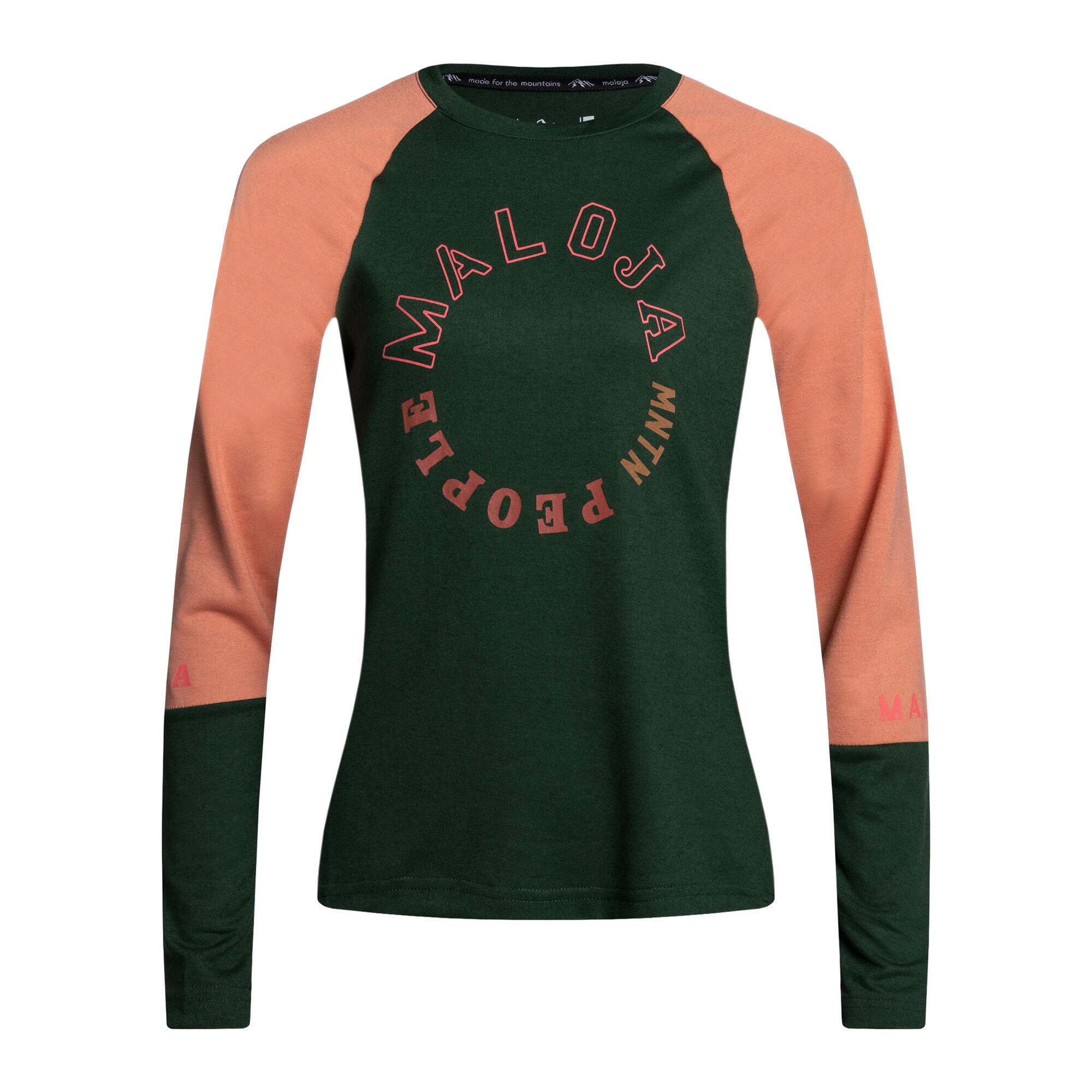 Maillot cycliste femme Maloja DiamondM LS 1/5