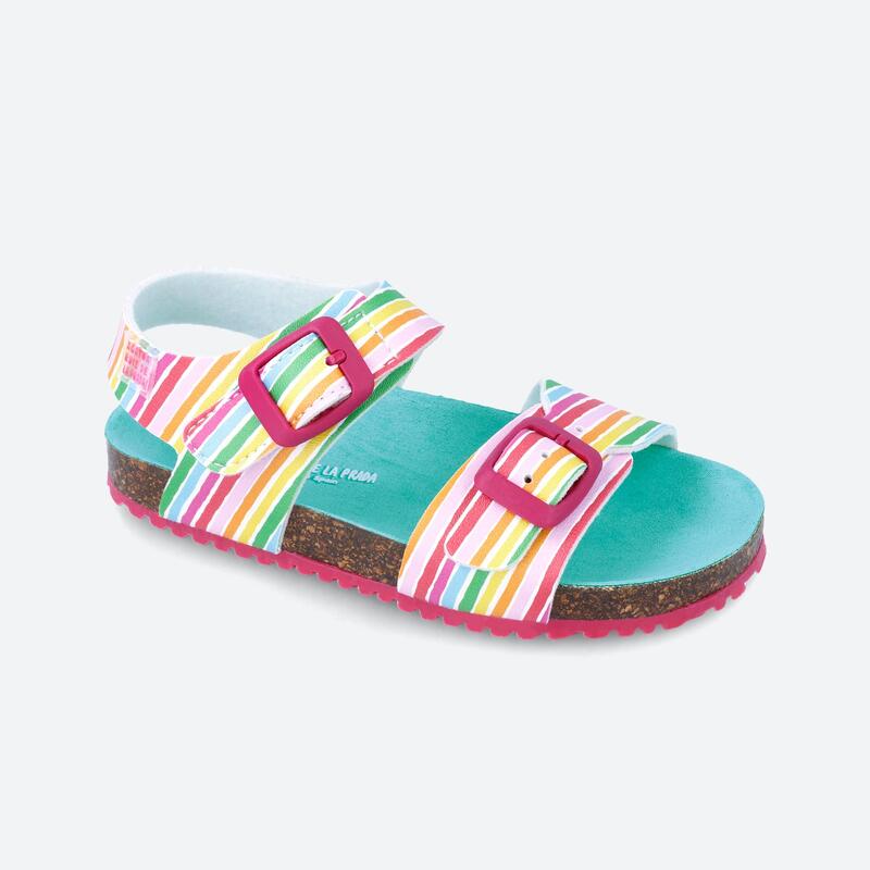 Sandalias Niña Agatha Ruiz De La Prada 242939A Multicolor Ajuste 2 Zonas