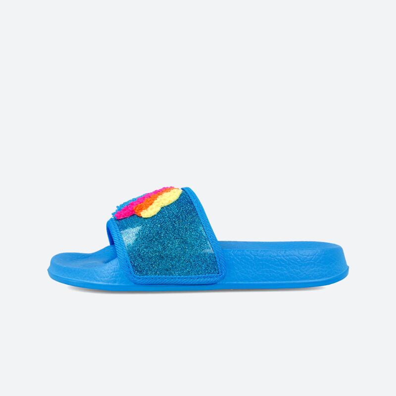 Claquettes Agatha Ruiz De La Prada Modèle 242990a Couleur Bleu