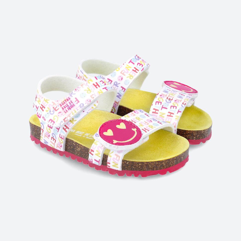 Sandały AGATHA RUIZ DE LA PRADA 242937A Biały