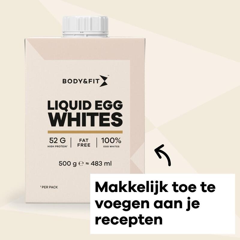 Liquid Egg Whites - Vloeibaar Eiwit - 6 stuks (3000 gram)