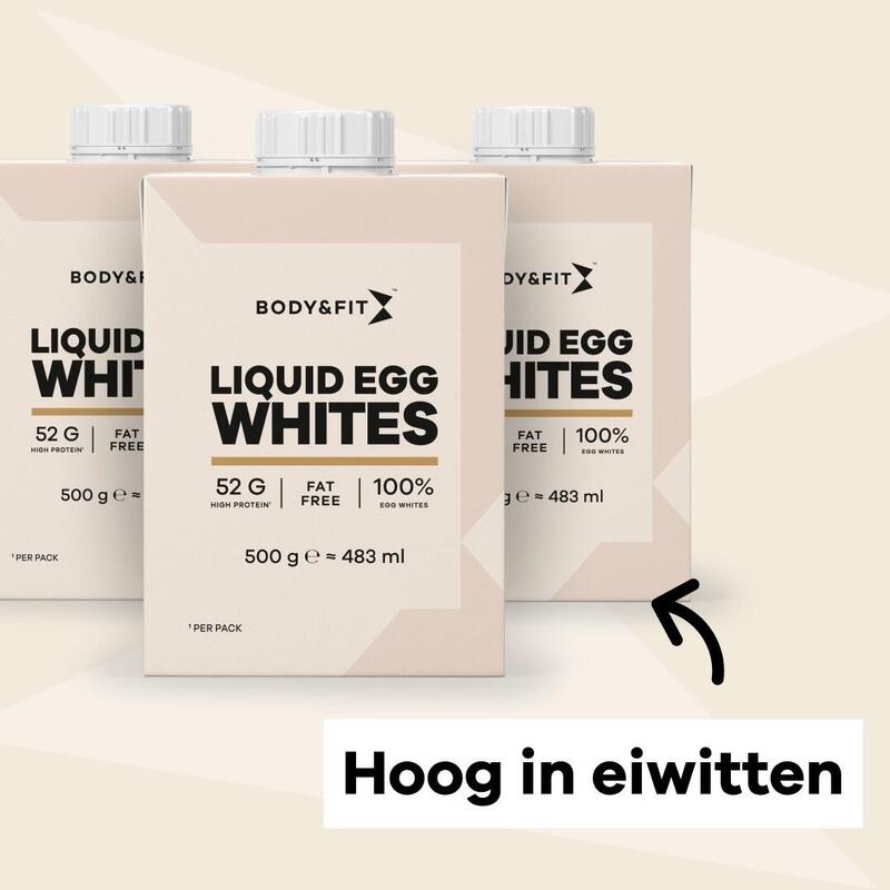 Liquid Egg Whites - Vloeibaar Eiwit - 6 stuks (3000 gram)