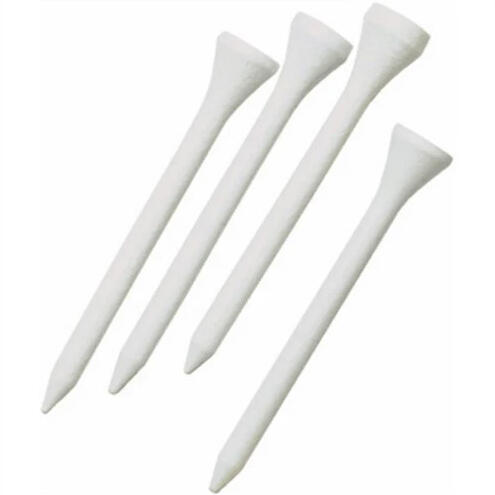 Bamboo Tees 3 1/4 White Bag 15 3/3