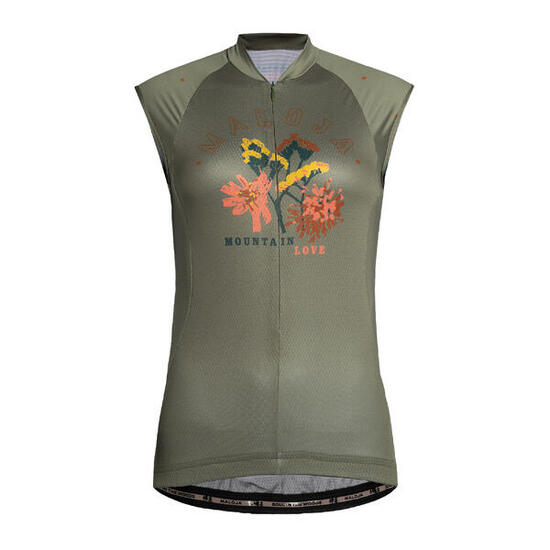Maillot cyclisme femme Maloja VanilM Top
