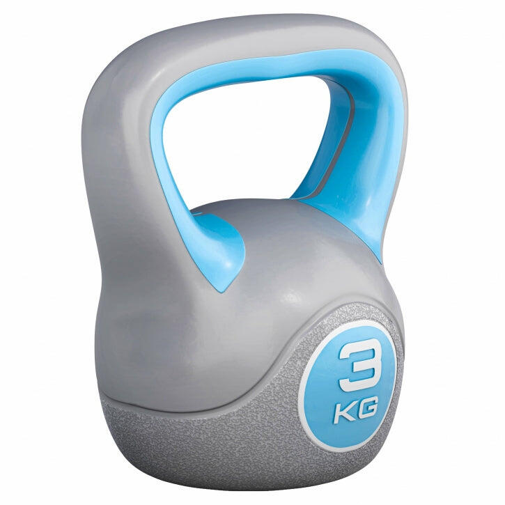 KETTLBELLS REVETEMENT EN PLASTIQUE | FITNESS ET MUSCULATION | LOT DE 3,6 ET 8KG 2/7