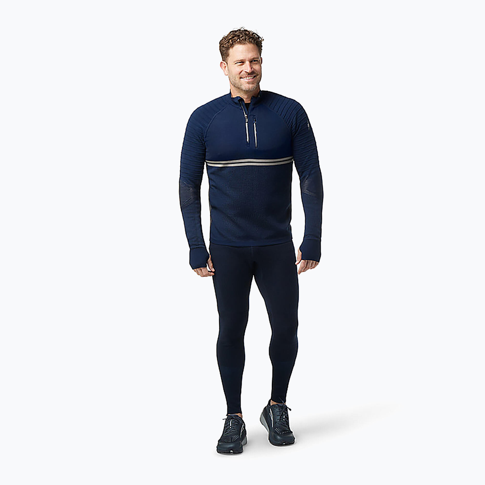 Bluza termoaktywna męska Smartwool Intraknit Merino Tech 1/4 Zip 2/4