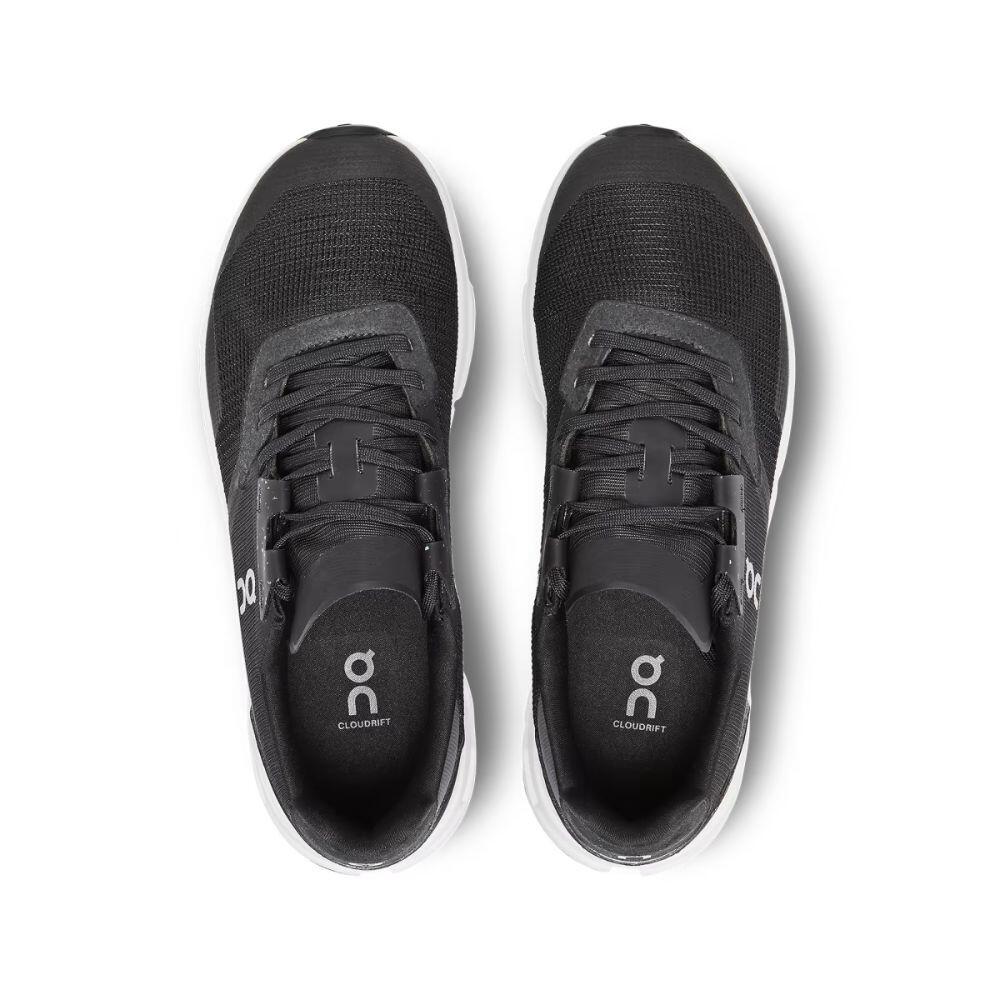 Zapatillas Cloudrift mujer negra blanca running Mujer Negro On Running 2/7