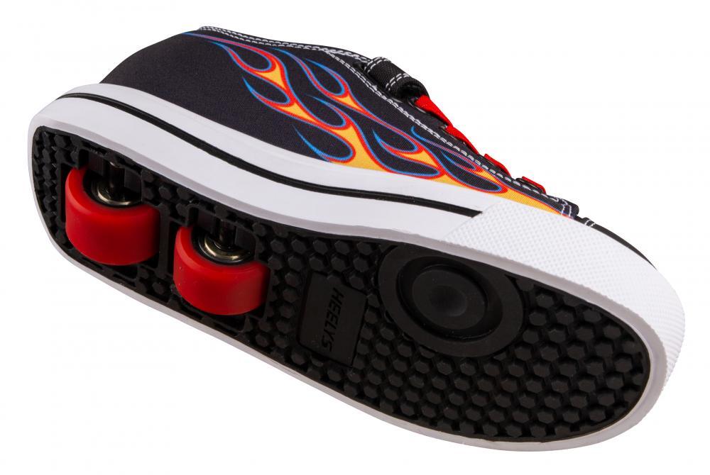 Snazzy Black/Yellow/Red/Flame Heely X2 Shoe 5/5