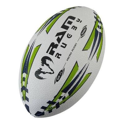 Micro training rugbybal - maat 2.5 - 3d top en prof. nr. 1 rugby brand®