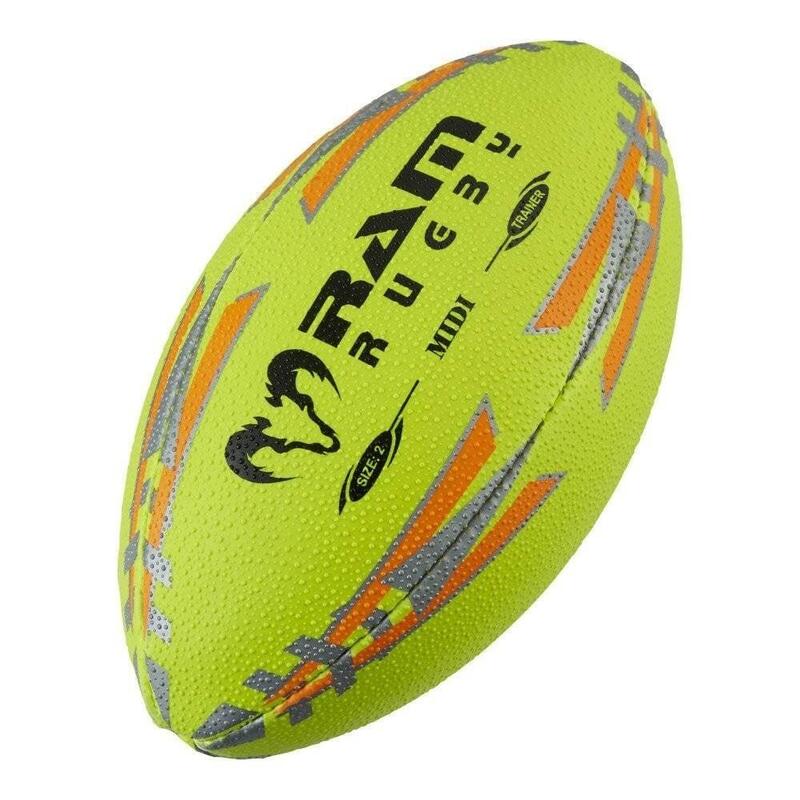 Midi Rugby Bal - Perfect voor kinderen Maat 2 Nr. 1 Rugby Brand®