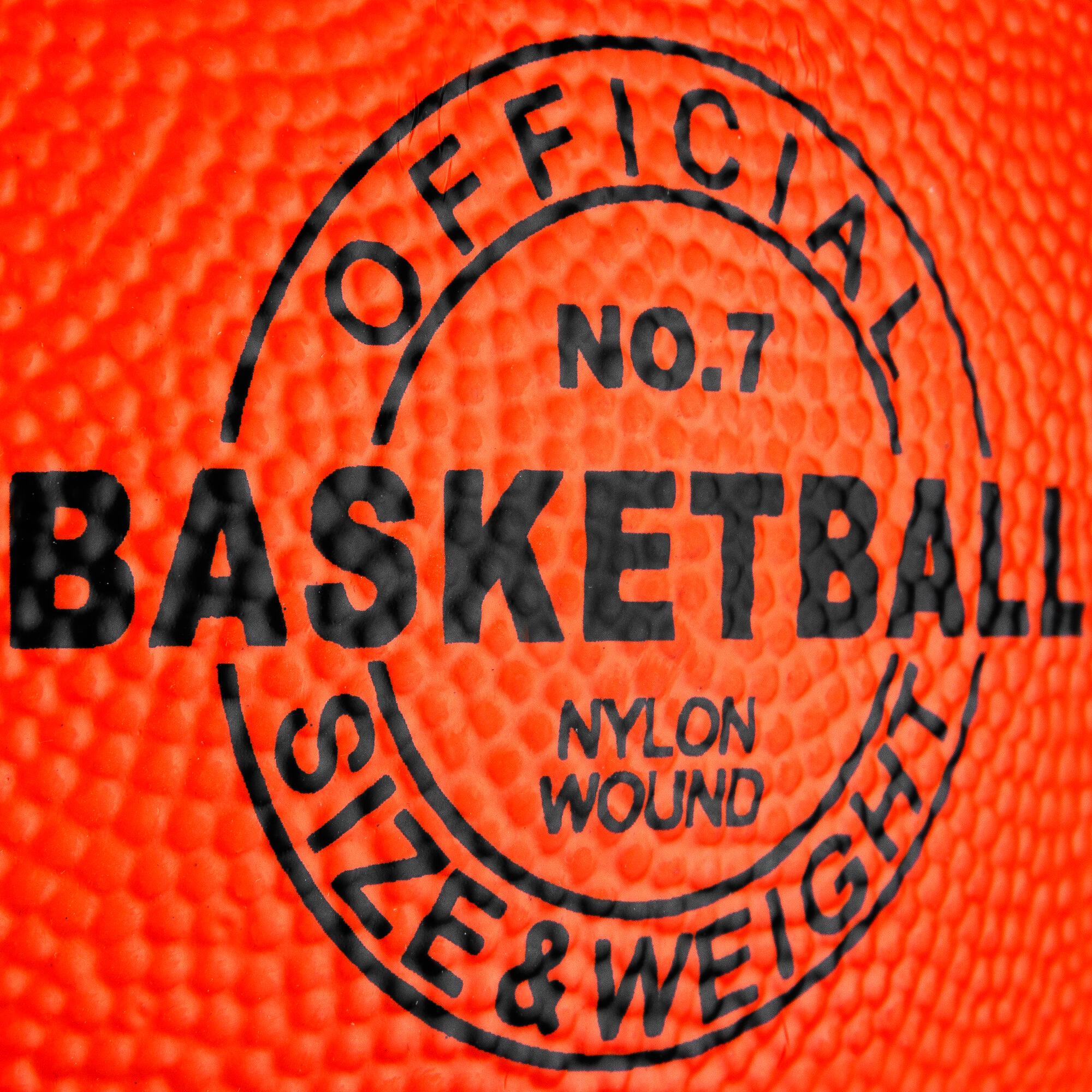 Balón de baloncesto Spokey Cross talla 7 naranja 3/4