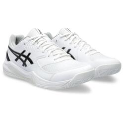 Tenis Y Padel Hombre - ASICS Gel Dedicate 8  PADEL - White/Black