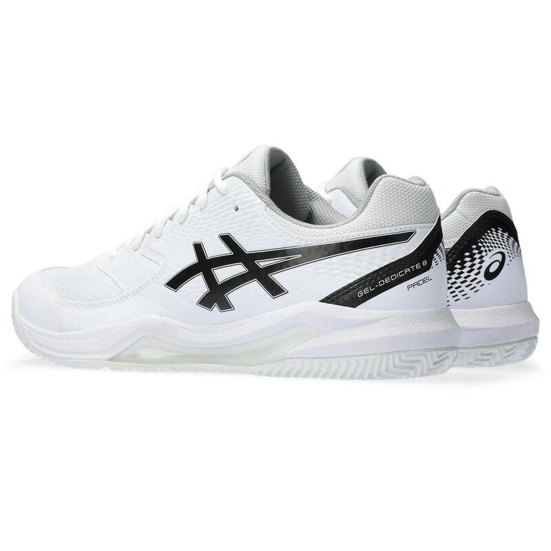 Zapatillas Asics Gel Dedicate 8 Padel Blanco Negro -  - 41,5