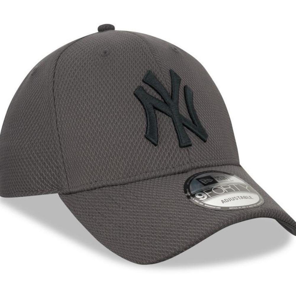 Bonnet New Era Modèle Diamond Era 9forty Neyyan Couleur Gris 2/6