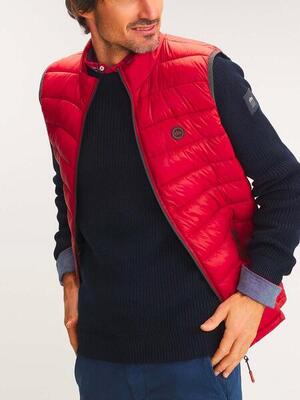 Piumino Smanicato Uomo Marrone TBS Fabian