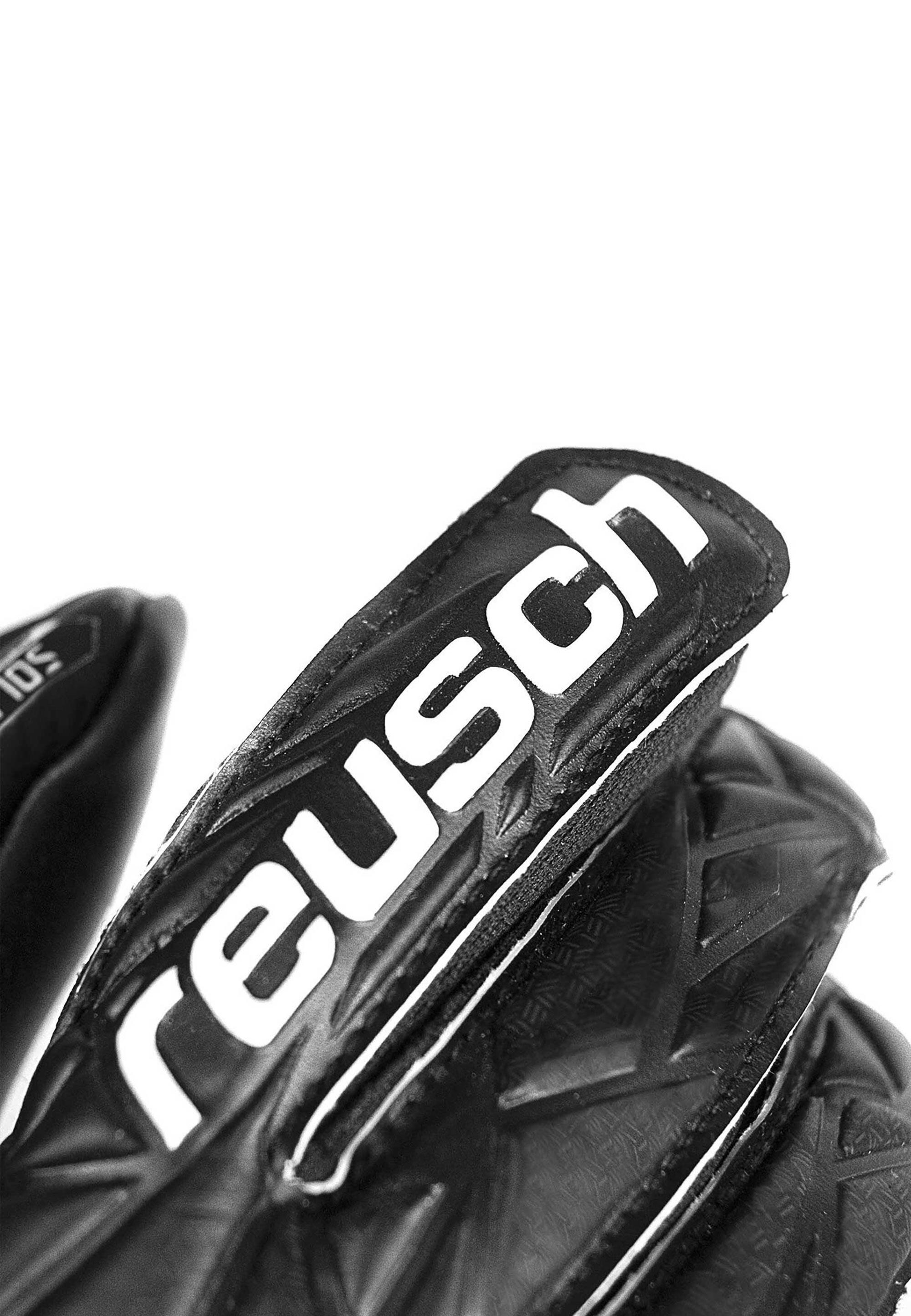 Guantes de futbol Reusch Attrakt Starter Solid Finger Support para niños 5/7