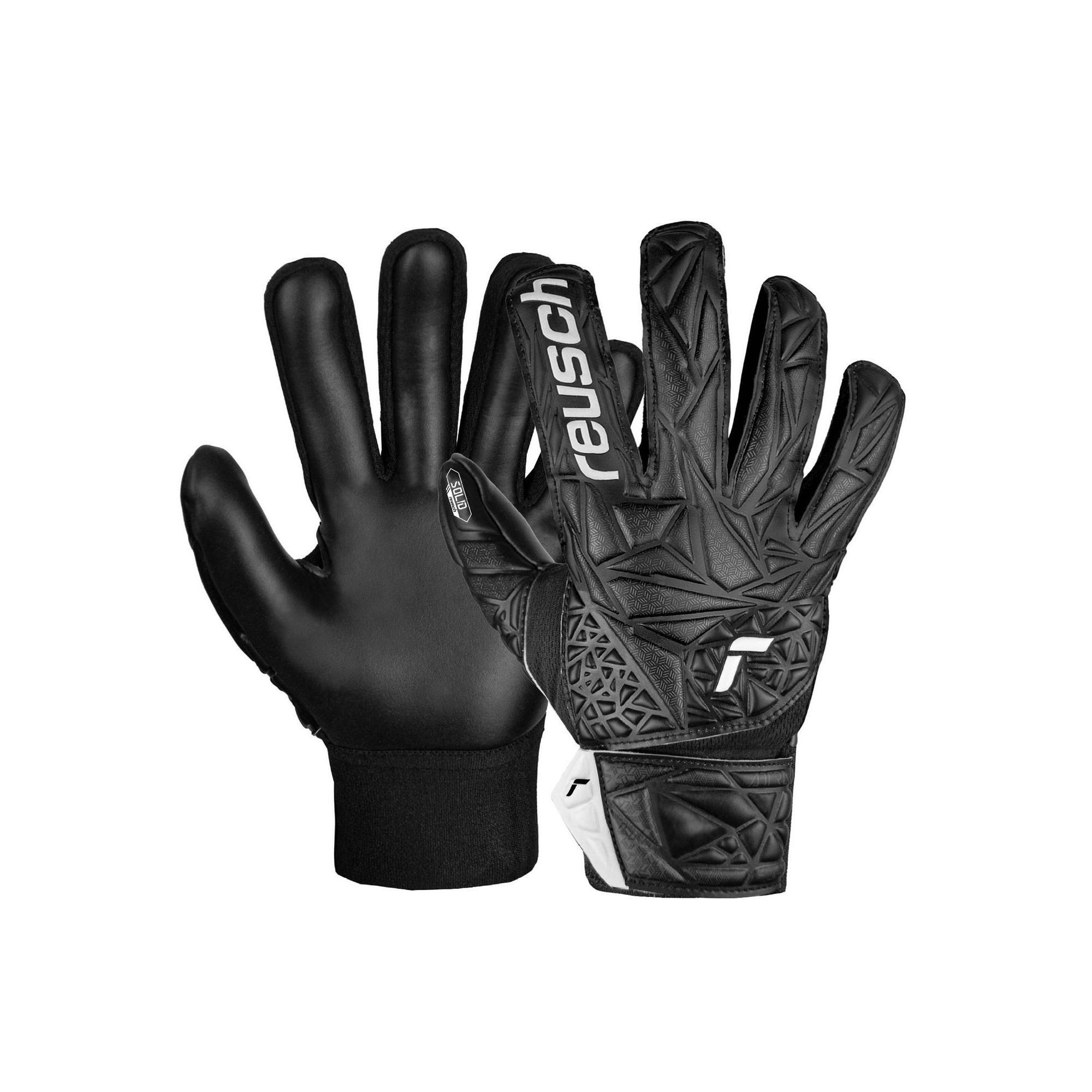 Reusch - Reusch Gants De Gardien De But Attrakt Starter Solid Finger Support Junior - Gants De Gardien - Noir - 8 À 10 Ans - Decathlon