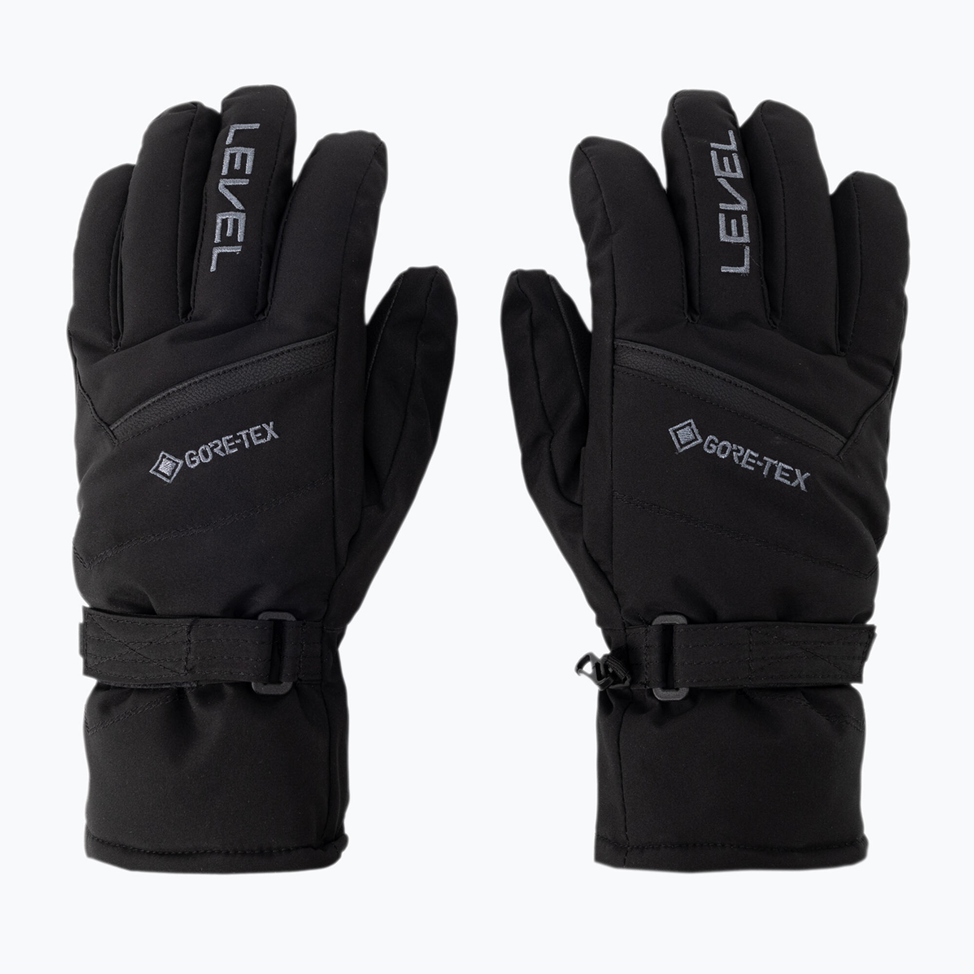 Guantes de montaña Evolution Gore-Tex Hombre Negro LEVEL