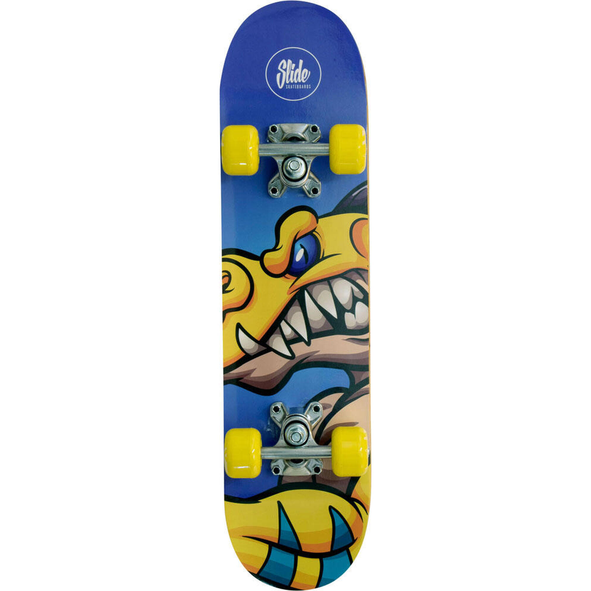 Slide  Skateboard  24-Zoll  Yellow Dinosaur