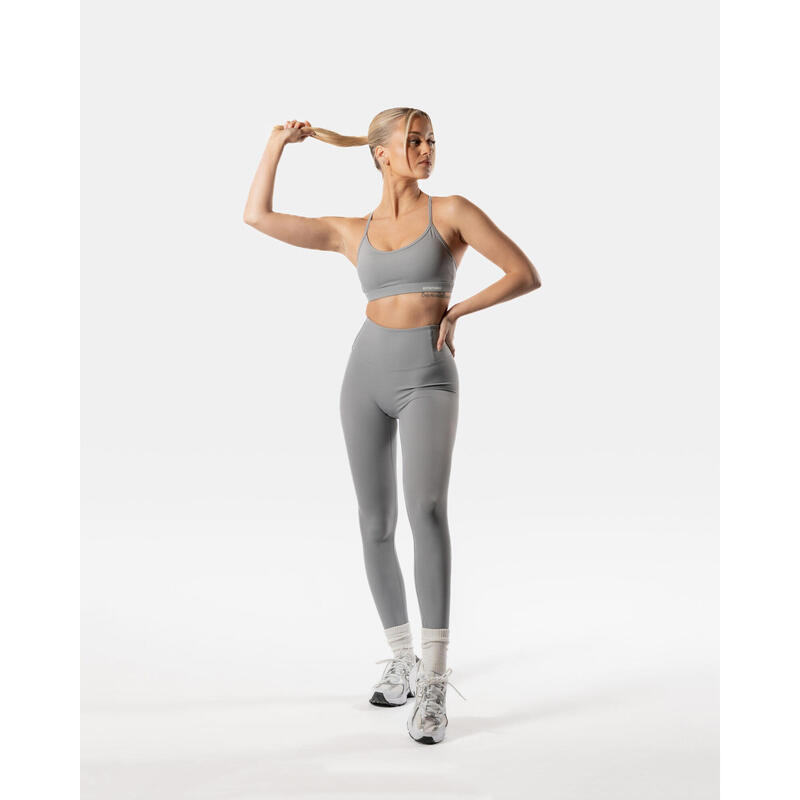 LuxForm Brassière de Sport Fitness Femme Gris - AW Active