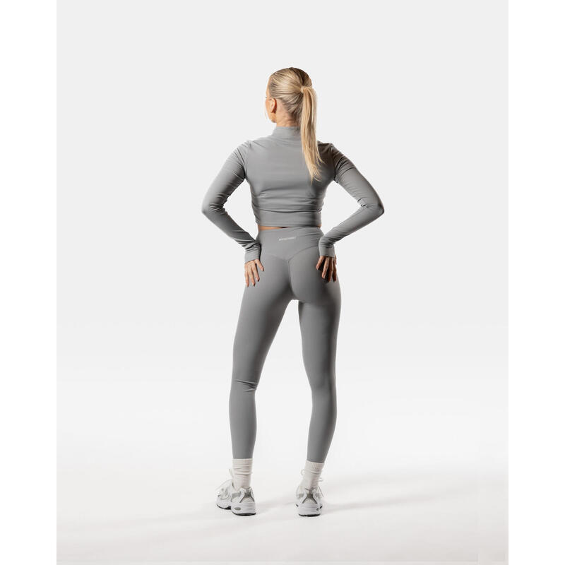 LuxForm Zip Jacket Fitness Dames Grijs - AW Active