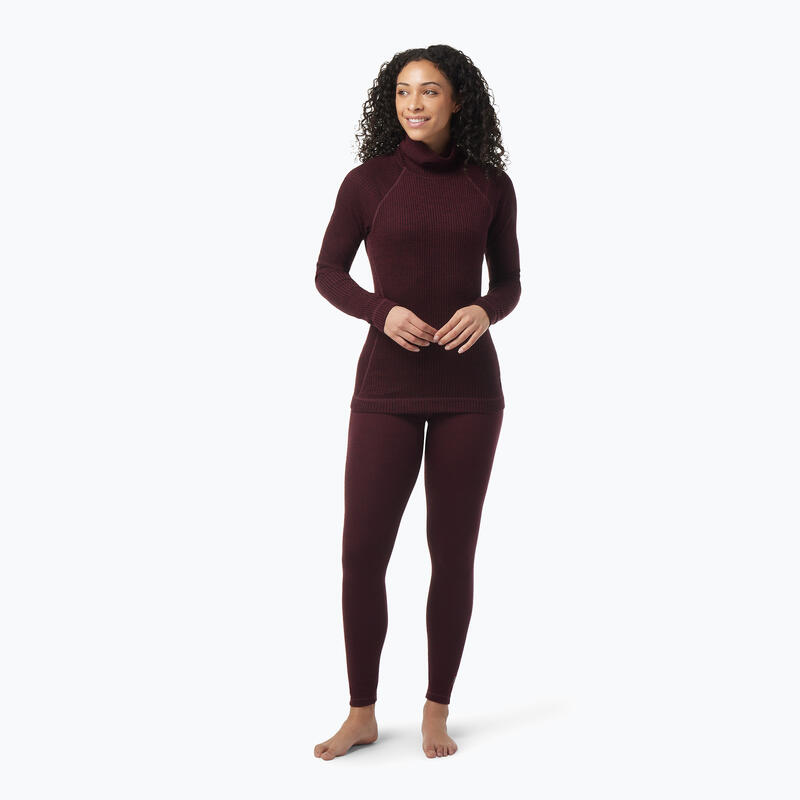 Camiseta térmica mujer Smartwool Thermal Merino Rib Turtleneck