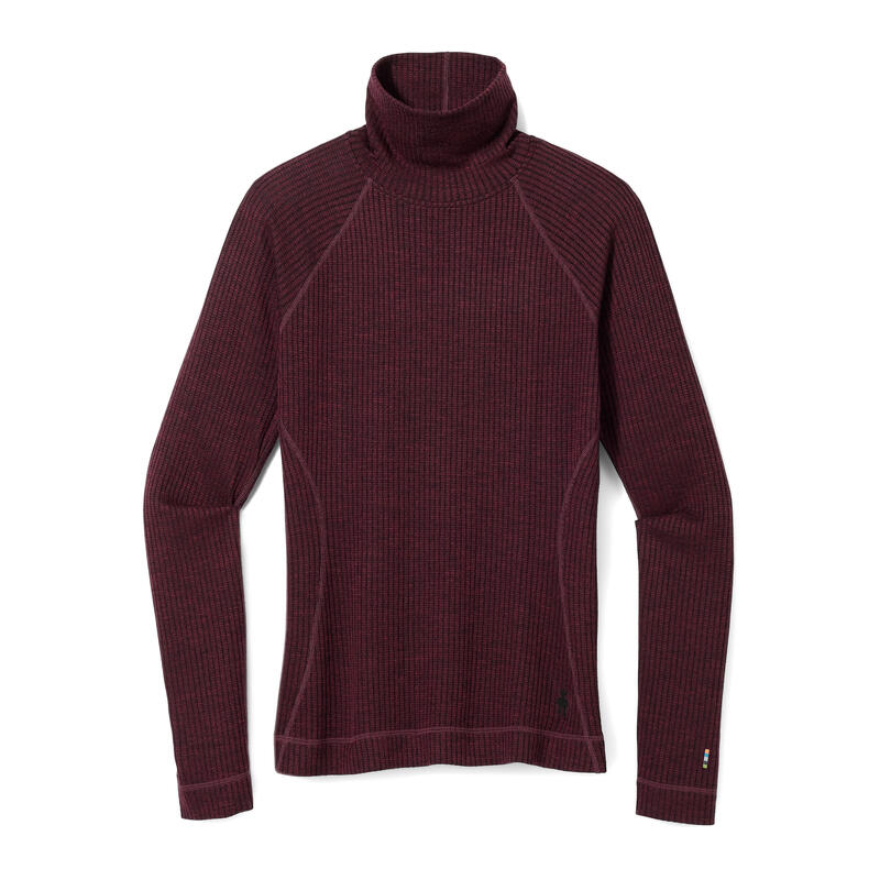 Camiseta térmica mujer Smartwool Thermal Merino Rib Turtleneck