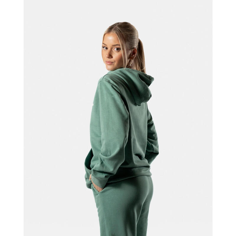 365 Oversized Hoodie Fitness Dames - Dusk Groen - AW Active