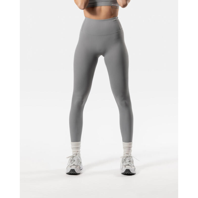 LuxForm Leggings Fitness Damen Grau - Hohe Taille - AW Active