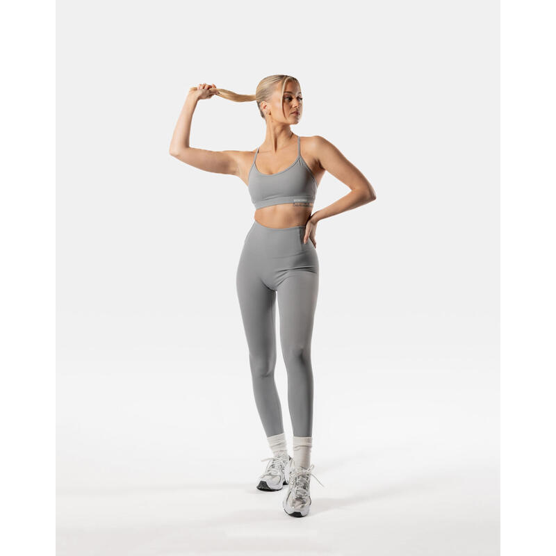 LuxForm Sportbeha Fitness Dames Grijs - Medium Support - AW Active