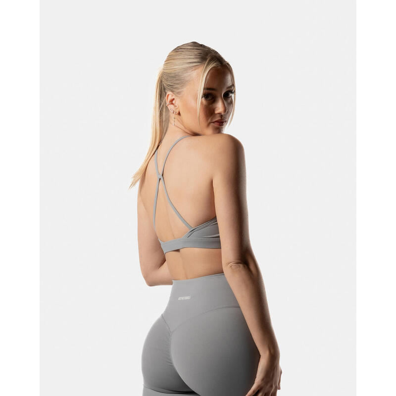 LuxForm Brassière de Sport Fitness Femme Gris - AW Active