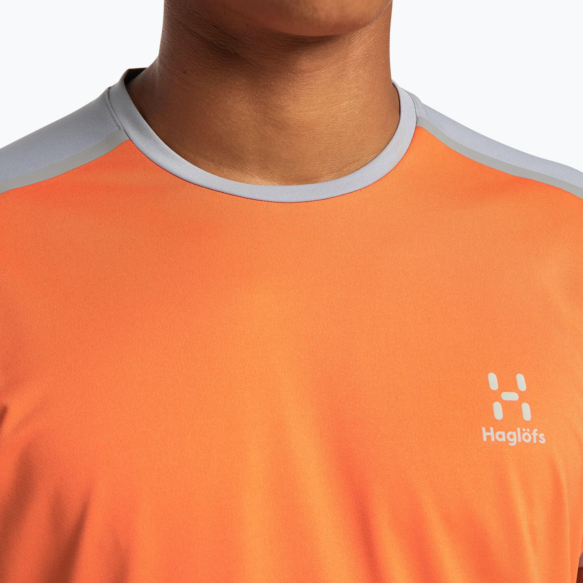 Camisa de trekking masculina Haglöfs L.I.M Tech Tee 3/4