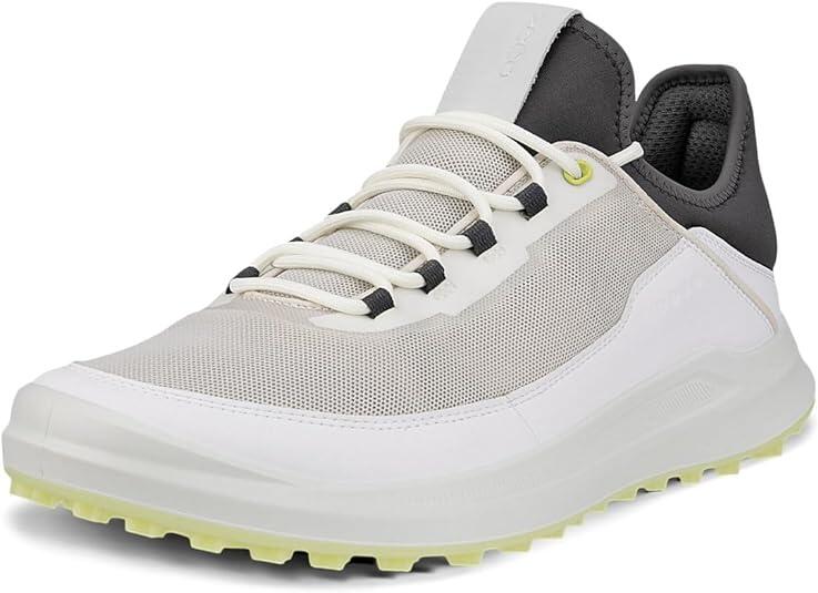 ECCO Core scarpe da golf da uomo pelle mesh impermeabili bianco ECCO Decathlon