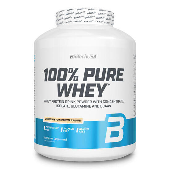 Whey concentrée - 100% Pure Whey - Beurre de Cacahuète au Chocolat