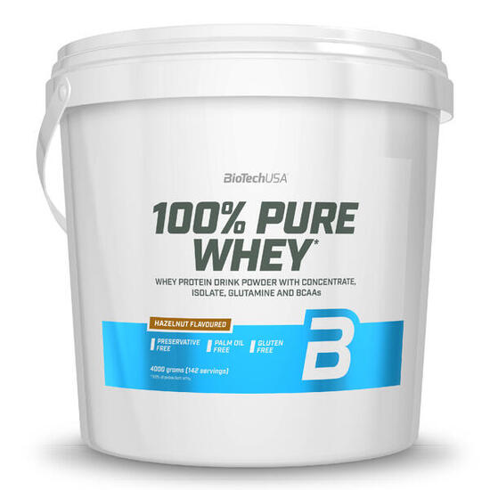 Whey concentrée - 100% Pure Whey - Noisette