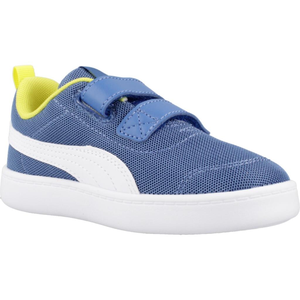 Sapatos de caminhada para bebé Puma Courtflex V2 Mesh V Azul 5/5