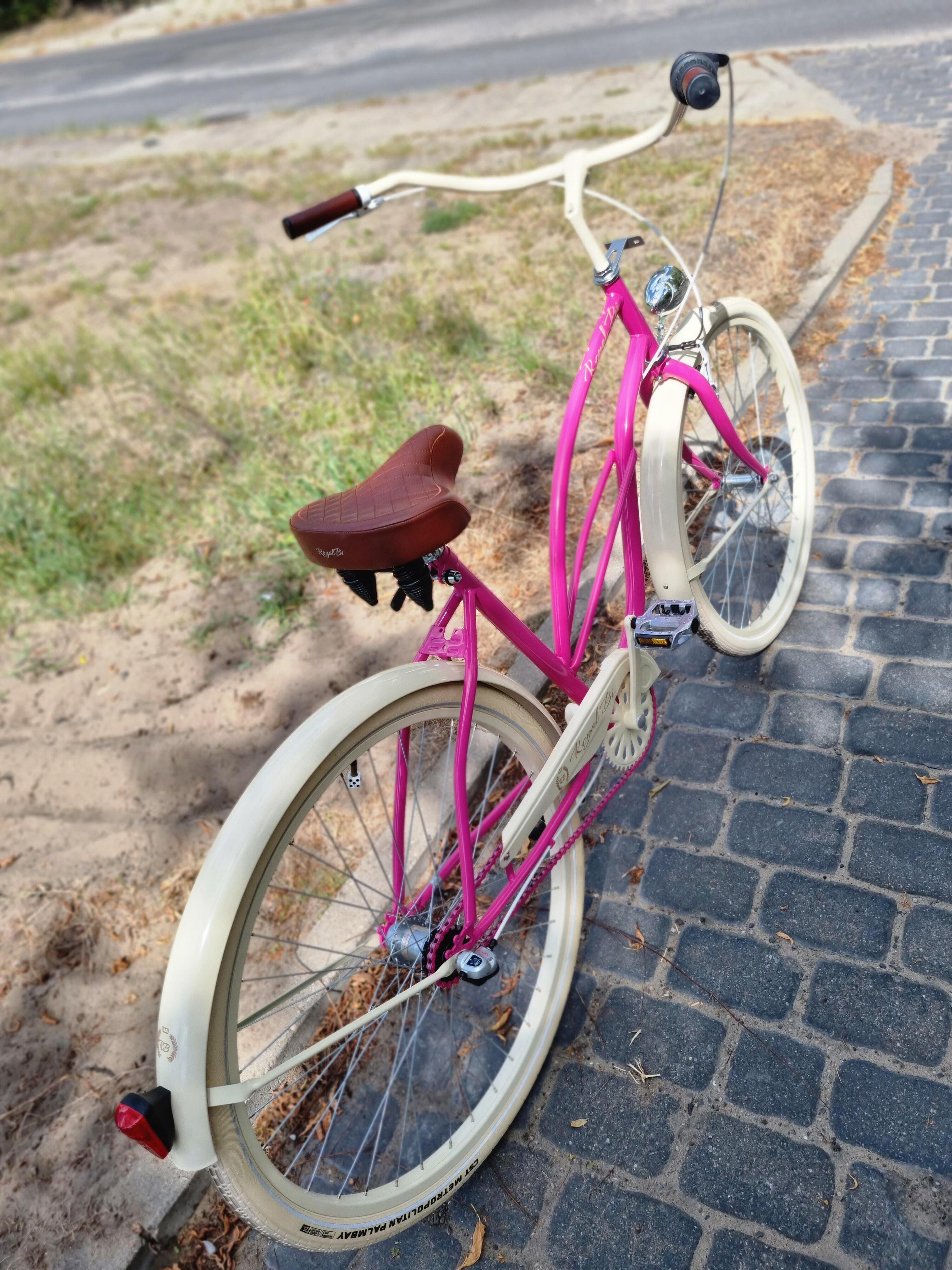 Rower Beach Cruiser Miejski Damski 18,5" 26" 4/4