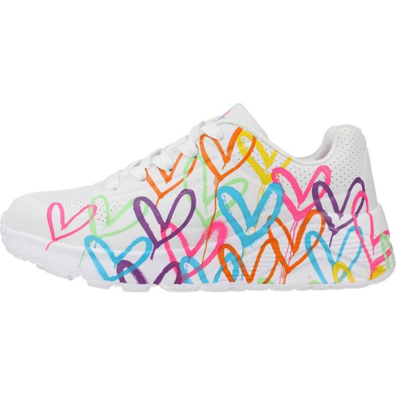 Baskets fille Skechers Uno Lite Spread The Love